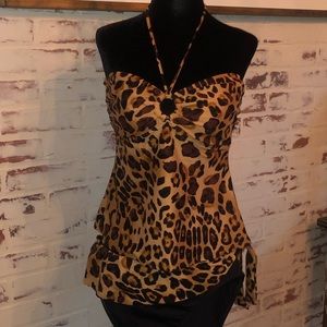Ralph Lauren Animal Print Tankini